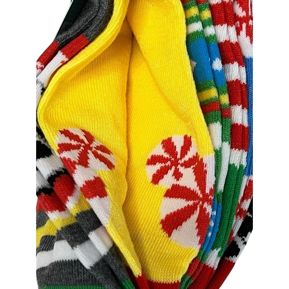 Disney‎ Mickey & Minnie Mouse No Show Women's Socks 6 Pair Pack Shoe Size 4-10